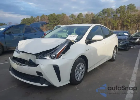 2019 Toyota Prius Le from USA, damaged, VIN JTDKARFU3K3097443